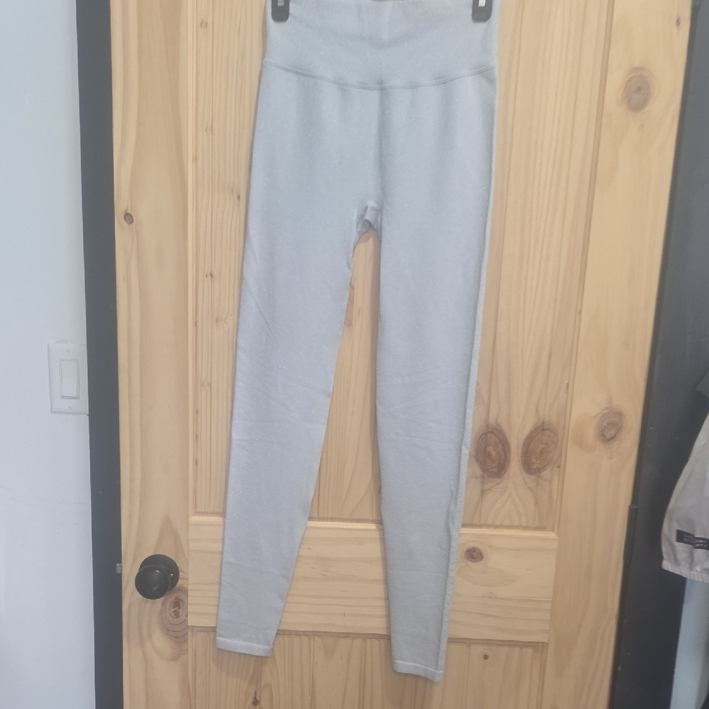 PINK Victoria's Secret Light Gray Kids Leggings